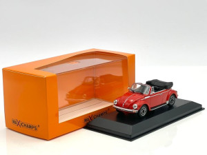 Volkswagen 1303 Cabriolet - 1979, red Minichamps 1:43