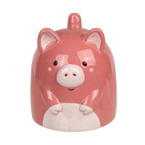 Kubek ceramiczny odwrócony - Świnka