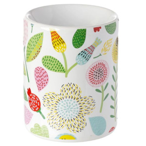 Ceramiczny podgrzewacz olejków - Kwiaty jesieni