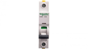 Wyłącznik nadprądowy 1P C 6A 6kA AC iC60N-C6 A9F04106