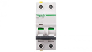 Wyłącznik nadprądowy 2P C 10A 6kA AC iC60N-C10-2 A9F04210