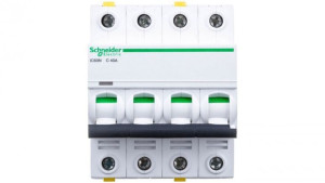 Wyłącznik nadprądowy 4P C 40A 6kA AC iC60N-C40-4 A9F04440
