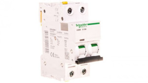 Wyłącznik nadprądowy 2P D 10A 6kA AC iC60N-D10-2 A9F05210