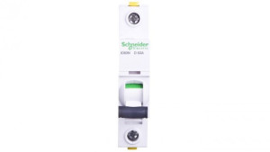 Wyłącznik nadprądowy 1P D 63A 6kA AC iC60N-D63 A9F05163