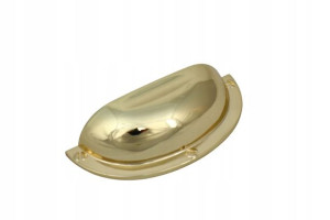 Uchwyt Meblowy Muszla Mała Złota 64 Mm Ak-07