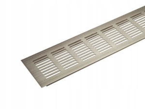 Kratka Wentylacyjna Pod Lodówkę Inox L-250x60