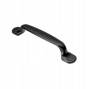 Uchwyt Meblowy W Stylu Skandynawskim Czarny 128 Mm