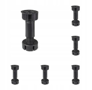 Nóżki meblowe kuchenne H-15 cm 50 szt