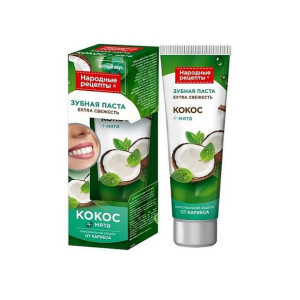 Pasta do zębów - Ekstra świeżość - Kokos i mięta - 75ml 1357