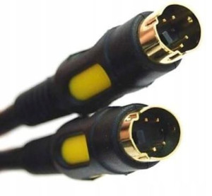 Kabel SVHS S-VIDEO wtyk / wtyk 5m łezka