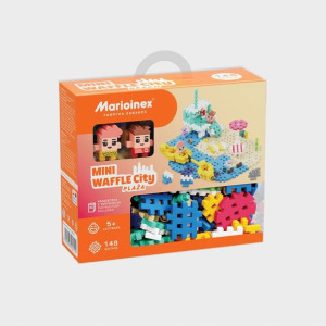 Klocki wafle Marioinex Mini Plaża 148 elementów