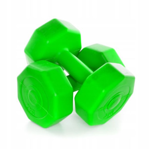 Hantle treningowe 2x 2kg CIĘŻARY do ćwiczeń 7FIT