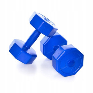 Hantle treningowe 2x 3kg CIĘŻARY do ćwiczeń 7FIT