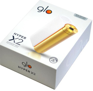 Glo Hyper X2 NHT Podgrzewacz Tytoniu Gold Na Wkłady NEO Złoty/Biały