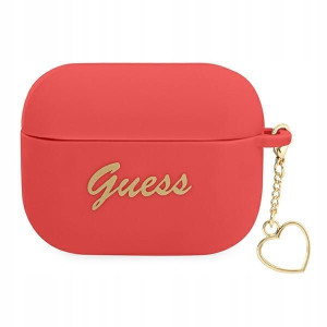 Guess GUAPLSCHSR AirPods Pro cover czerwony/red Si