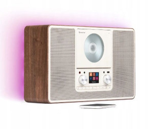 9528 radio cyfrowe auna cd usb bt led mp3 dab+