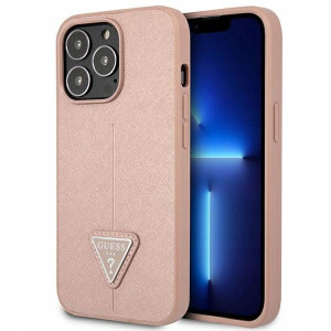 Guess GUHCP14LPSATLP iPhone 14 Pro 6,1" różow