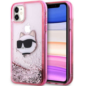 Karl Lagerfeld KLHCN61LNCHCP iPhone 11/ XR różowy/
