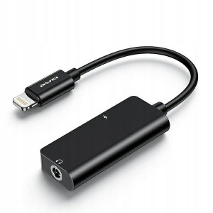 AWEI Adapter CL-121 Lightning-Lightning/ Jack 3.5