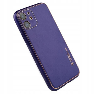 Beline Etui Leather Case iPhone 12 Pro Max purpuro