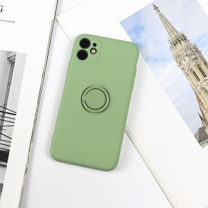 Beline Etui Silicone Ring iPhone 12 mini green app