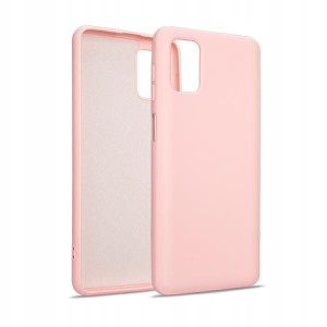 Beline Etui Silicone Samsung M51 M515 różowo-złoty