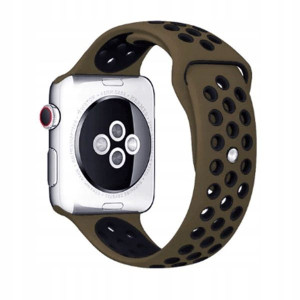 Beline pasek Watch 22mm Design czarny/brązowy