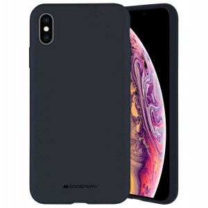 Mercury Silicone Samsung A03s A037 granatowy/navy
