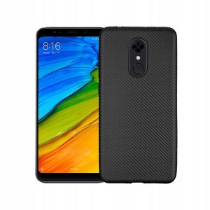 Etui Carbon Fiber Xiaomi Redmi 5 czarny /black