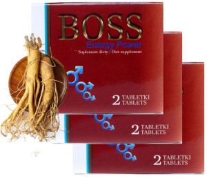 6x Mocne Tabletki Na Erekcję Potencję Długi Seks Boss Energy