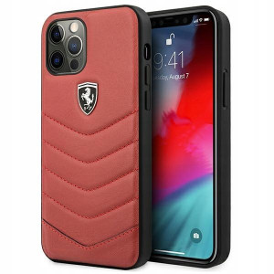 Ferrari FEHQUHCP12MRE iPhone 12/12 Pro czerwony/re