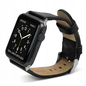 Pasek X-Doria Lux Apple Watch 38/41mm czarny/black