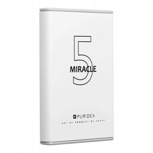Powerbank PURIDEA 5000mAh biały/white S12