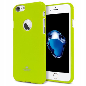 Mercury Jelly Case iPhone X limonkowy /lime wycięc