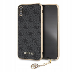 Guess GUHCI65GF4GGR iPhone Xs Max grey/szary hard