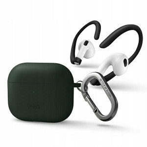 UNIQ etui Nexo AirPods 3 gen + Ear Hooks Silicone