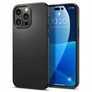 Spigen Thin Fit iPhone 14 Pro Max czarny/black ACS