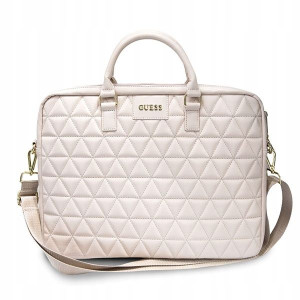 Guess Torba GUCB15QLPK 16" różowa/pink Quilte
