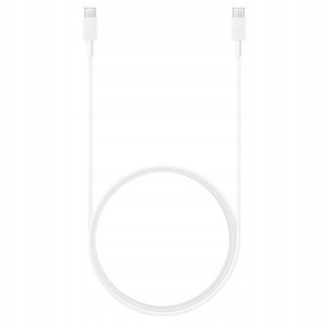 Kabel Samsung EP-DX310JW USB-C - USB-C 3A biały/wh