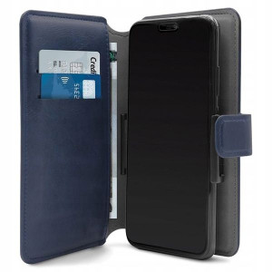 PURO Wallet 360° XL etui uniwersalne granatowy/dar