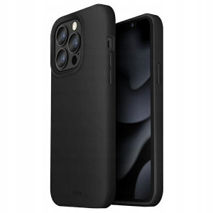 UNIQ etui Lino iPhone 13 Pro / 13 6,1" czarny