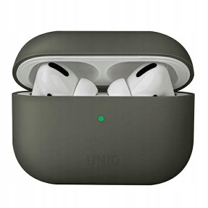 UNIQ etui Lino AirPods Pro Silicone szary/grey mos