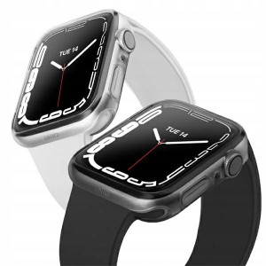 UNIQ etui Glase Apple Watch Series 7/8 45mm. Dual