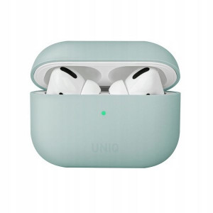 UNIQ etui Lino AirPods Pro Silicone miętowy/mint g