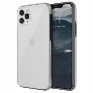 UNIQ etui Vesto Hue iPhone 11 Pro Max srebrny/silv