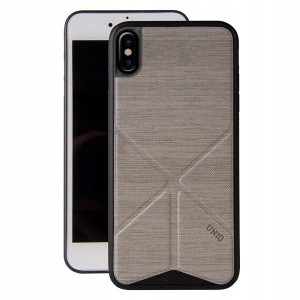 UNIQ etui Transforma Ligne iPhone X/Xs szary/ash g