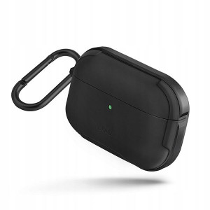 UNIQ etui Valencia AirPods Pro czarny/midnight bla