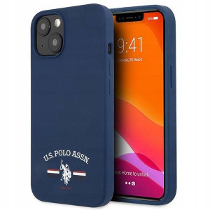 US Polo USHCP13MSFGV iPhone 13 6,1" granatowy