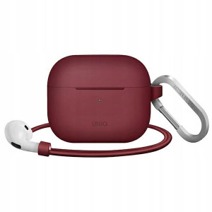 UNIQ etui Vencer AirPods 3 gen. Silicone bordowy/b
