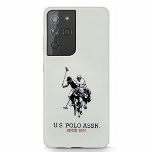 US Polo USHCS21LSLHRWH S21 Ultra G998 biały/white